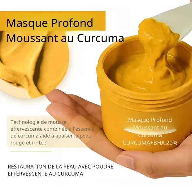 Masque Oxygène Éclat au Curcuma
