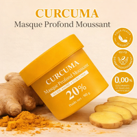 Masque bubble curcuma